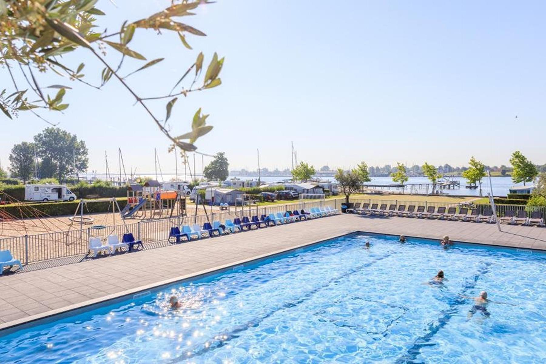 Chalet Op 5* Camping De Paardekreek Kortgene Zewnętrze zdjęcie